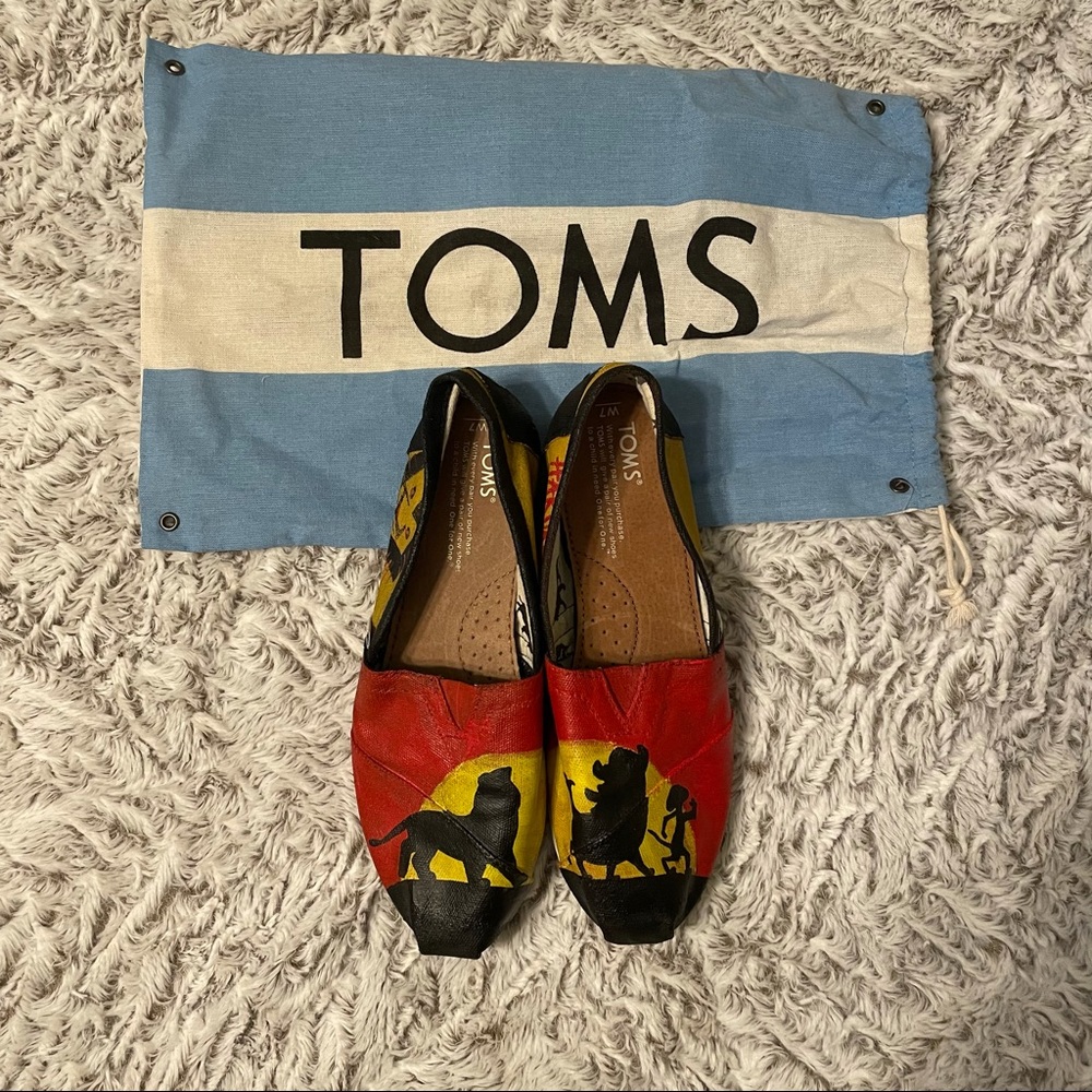 SALE Disney’s hand painted toms